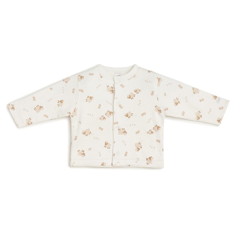 ROOTS BABY LAMB REVERSIBLE CARDIGAN